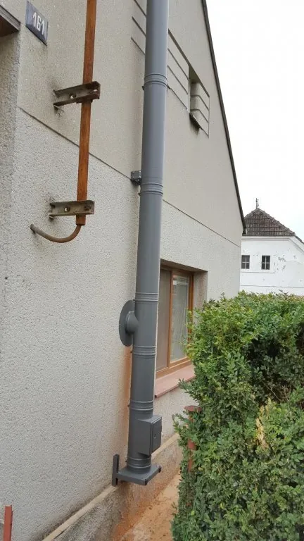 Komín pro pizzerii
